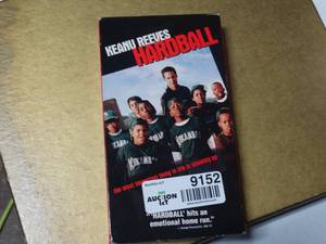 lot 9152 image: a vhs cassette of the movie hardball