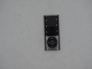 lot 9208 image: silver and black ipod nano( no charger)