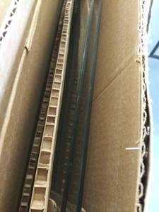 lot 15759 image: shower enclosures glass panes