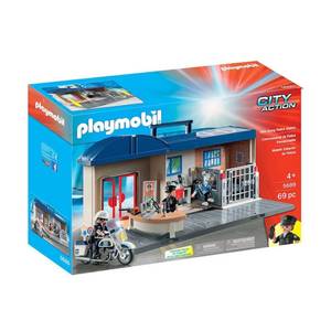 lot 15796 image: PLAYMOBIL Take Along Police Station