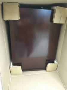 lot 15802 image: Ashley Furniture Signature Design - Alisdair Nightstand - 2 Drawers - Traditional - Rectangular - Dark Brown NOT INSPECTED OUTSIDE OF BOX