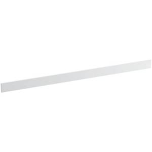 lot 15813 image: SolidExpressions 61-Inch Backsplash Kit, White Impressions