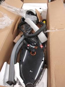 lot 15842 image: ATIVAFIT Indoor Cycling Bike Folding Magnetic Upright Bike Stationary Bike Recumbent Exercise Bike (Grey)