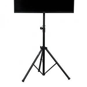 lot 15845 image: Gator Frameworks Standard Adjustable Tripod LCDLED TV Monitor stand for Screens up to 48-Inch (GFW-AV-LCD-1)
