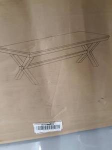 lot 15881 image: Flushmount Coffee Table - Walnut