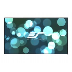 lot 15891 image: Elite Screens Aeon Series, 180-inch 169, 8K  4K Ultra HD Home Theater Fixed Frame EDGE FREE Borderless Projector Screen, CineWhite Matte White Front Projection Screen, AR180WH2