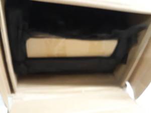 lot 15892 image: DHP Maven Platform, King Size Frame, Black Upholstered Beds,