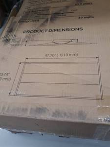 lot 15911 image: Model Hyper Troffer 24-50 LED VOLUMETRIC TROFFER set of 4