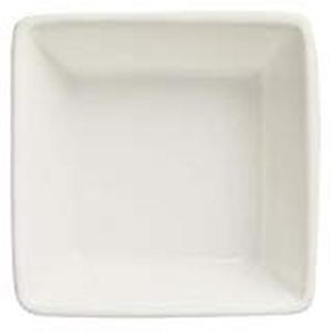 lot 15474 image: World Tableware Slate Collection Porcelain Ultra Bright White Square Dipping Bowl, 2.75 Ounce -- 36 per case.