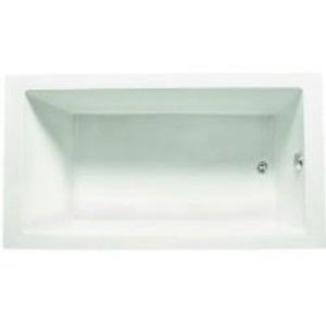 lot 15944 image: AF Supply C6032TW Zuma Bath Tub in White NOT INSPECTED OUTSIDE OF BOX