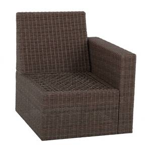 lot 15971 image: Patio Sectional Threshold Patio Sectional Seat 14.25in Heatherstone Frame Only