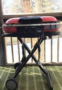 lot 3050 image: Coleman RoadTrip Portable Gas Grill