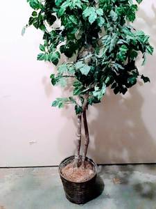 lot 3075 image: Faux Tree in Pot 63 Tall