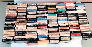 lot 3105 image: Huge Lot of 146 8-Track Tapes - Queen, Fleetwood Mac, Foreigner, Roy Orbison, Santana, Neil Diamond......
