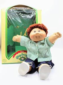 lot 3208 image: Cabbage Patch Kids - Vintage 1984 - Redhead Boy with Brown Eyes - Nicholas Alwin