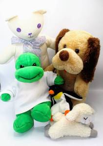 lot 3218 image: Vintage Build-A-Bear Teenage Mutant Ninja Turtle and more...