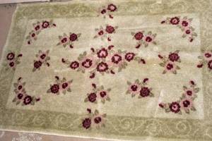 lot 3242 image: Throw Rug 46 x 30