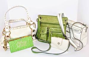 lot 3364 image: Purse Lot including Giani Bernini, Dana Buchman, Kathy Van Zeeland and others