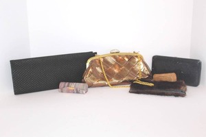 lot 3368 image: Fur, Shimmer and Shiny Clutches and more...