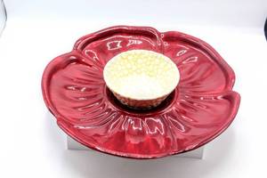 lot 3252 image: Home and Garden Party Stoneware Collection Tray, and Serving Plates
