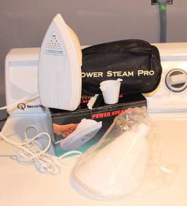 lot 3297 image: Power Steam Pro - Dual-Purpose - Steam Your Clothes and also can be used for Facials