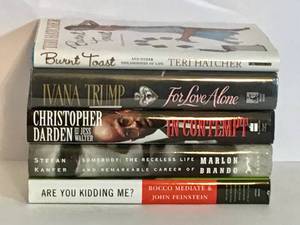 lot 3142 image: Lot of Assorted Hardback Books Authored and About People You Know