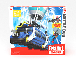 lot 5531 image: Fortnite Battle Royale Collection Battle Bus Playset