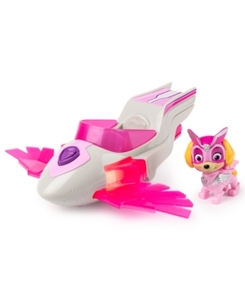 lot 5544 image: PAW Patrol Mighty Pups Super Deluxe Vehicle - Skye