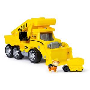 lot 5571 image: PAW Patrol, Ultimate Rescue Construction Truck with Lights, Sound and Mini Vehicle, for Ages 3 and Up