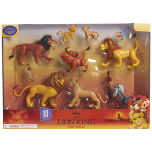 lot 5584 image: Disney The Lion King Deluxe Figure Set