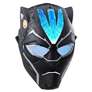 lot 5590 image: Marvel Black Panther Vibranium Power FX Mask, Boys, Multi-Colored