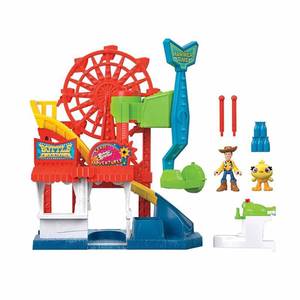 lot 5599 image: Fisher-Price Imaginext Disney Pixar Toy Story 4 Carnival Playset