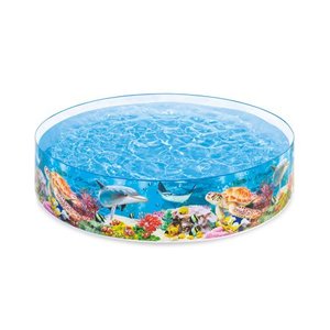 lot 5606 image: Intex 8ft X 18inch Snapset Pool