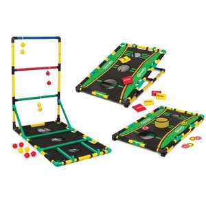 lot 5622 image: Go Gater Ladderball, Bean Bag Toss, & Washer Toss Set