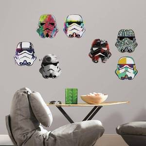 lot 5632 image: Star Wars Peel & Stick Wall Decals, Mens