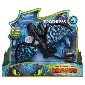 lot 5644 image: DreamWorks Dragons Toothless Deluxe Dragon with Lights and Sounds