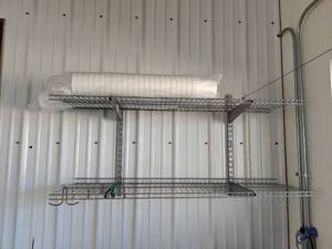 lot 1125 image: Adjustable Shelving, Contents Not Included