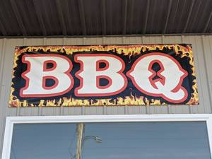 lot 1131 image: BBQ Signage