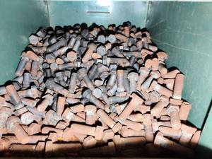 lot 10176 image: Bin of Hex Head Bolts
