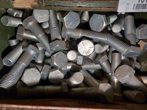 lot 10179 image: Bin of Hex Head Bolts