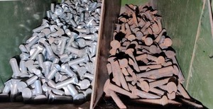 lot 10184 image: Divided Bin of Bolts