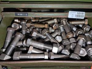 lot 10191 image: Bin of Bolts