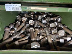lot 10194 image: Bin of Nut and Bolt Sets