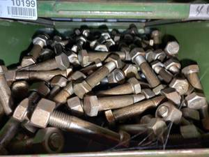 lot 10199 image: Bin of Nut and Bolt Sets