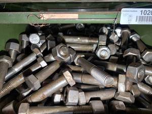 lot 10200 image: Bin of Nut and Bolt Sets