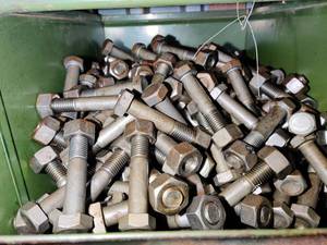 lot 10202 image: Bin of Nut and Bolt Sets
