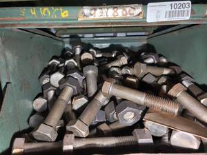 lot 10203 image: Bin of Nut and Bolt Sets