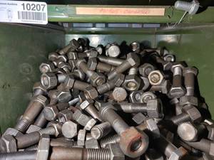 lot 10207 image: Bin of Nut and Bolt Sets