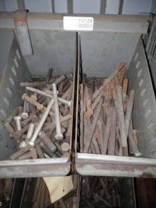 lot 10128 image: 38 x 5 std & 38 x 6 std bolts