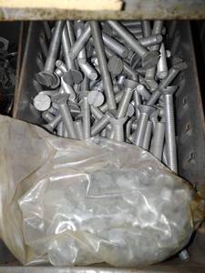 lot 10137 image: Bin of Bolts and Nuts